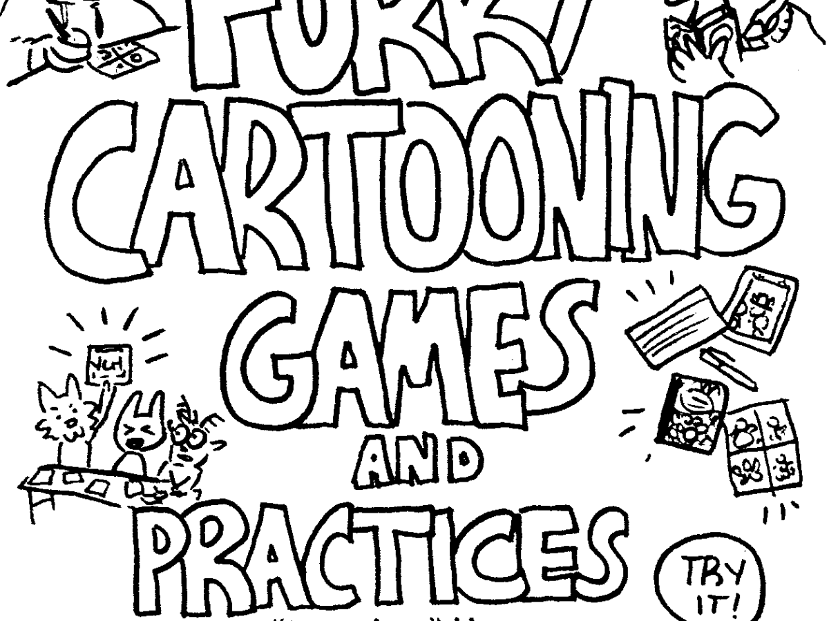 Furry Cartooning Games and Practices: Full&nbsp;Zine!